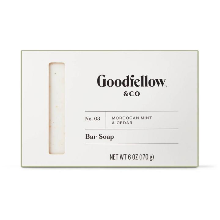 Bar Soap Moroccan Mint And Cedar - 6oz - Goodfellow & Co