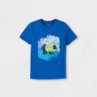 Boys' Bear Graphic Short Sleeve T-shirt - Cat & Jack Blue