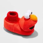 Toddler Boys' Elmo Slippers - Red