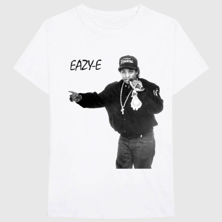 Bravado Men's Eazy-e Short Sleeve T-shirt - White