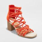 Women's Dv Adira Knotted Heeled Pumps - Coral (pink)