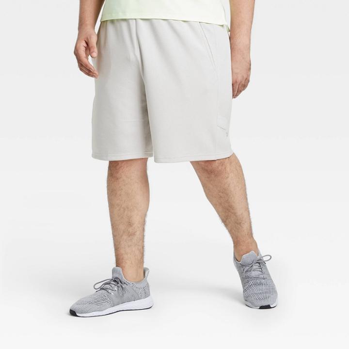 Men's 9 Train Shorts - All In Motion True White S, Men's,