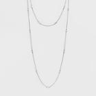 Target Choker And Long Layered With Crystal Stone Necklace - A New Day