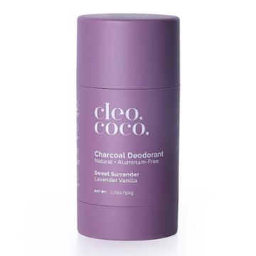 Cleo+coco. Charcoal Deodorant - Lavender Vanilla