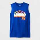 Umbro Boys' Graphic Muscle T-shirt Tw Royal/white