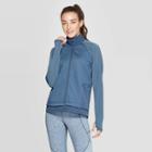 Women's Training Woven Pieced Full Zip Track Jacket - C9 Champion Blue M,