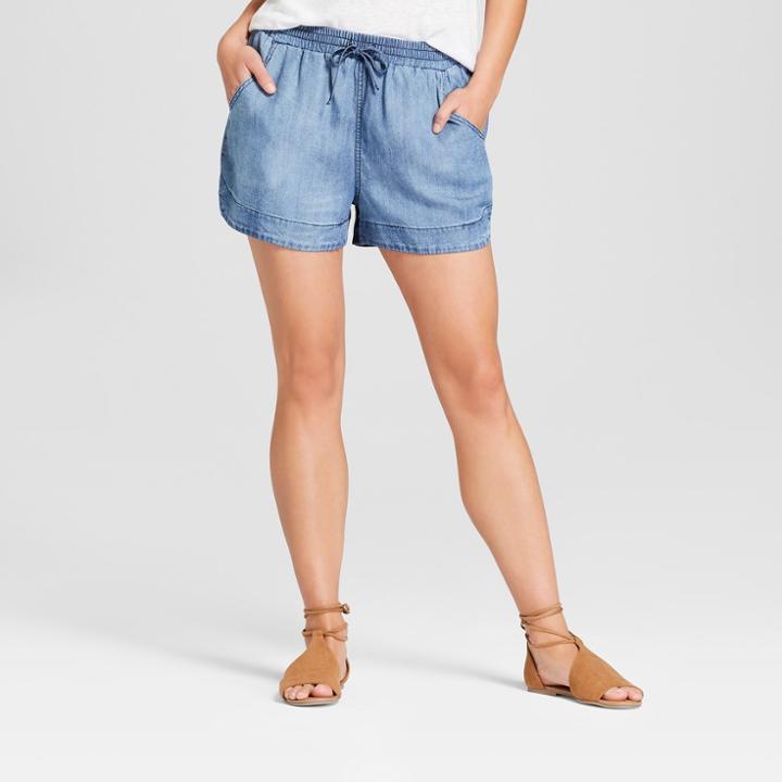 Women's Pull-on Shorts - Universal Thread Light Wash