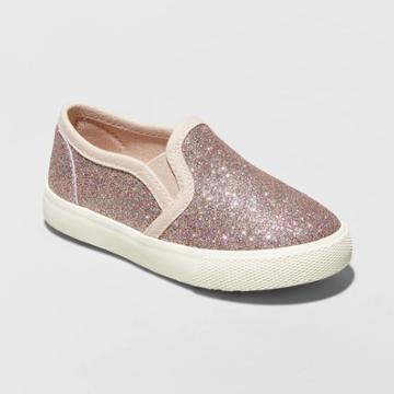 Toddler Girls' Madigan Sneakers - Cat & Jack Rose Gold