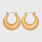 Graduated Click Top Hoop Earrings - Universal Thread Gold