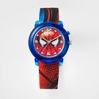 Target Kids Spider-man Homecoming Light Up Band Analog Watch Blue,