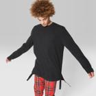 Men's Long Sleeve Crew T-shirt - Original Use Black