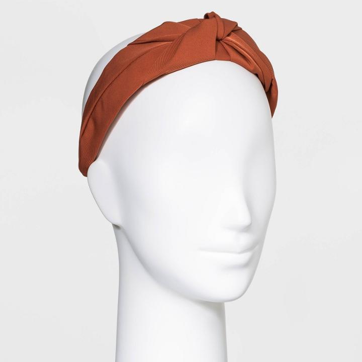 Twist Top Subtle Headband - A New Day Brown
