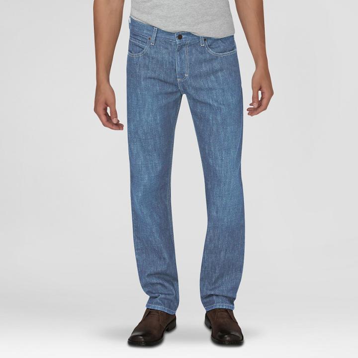 Dickies Men's Regular Fit Straight Leg 5-pocket Jean Light Indigo 38x32,