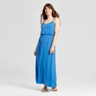 Women's Spaghetti Strap Maxi Dress - Mossimo Supply Co. Blue