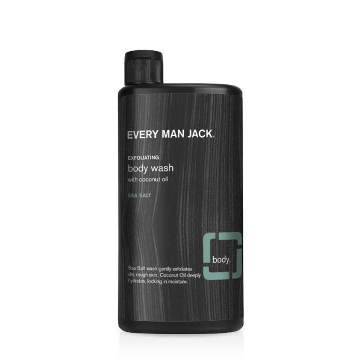 Every Man Jack Hydrating Sea Salt Body Wash With Coconut Oil - 16.9 Fl Oz,