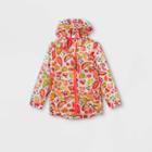 Girls' Fruit Print Rain Jacket - Cat & Jack Pink