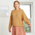 Women's Crewneck Pullover Sweater - Universal Thread Yellow