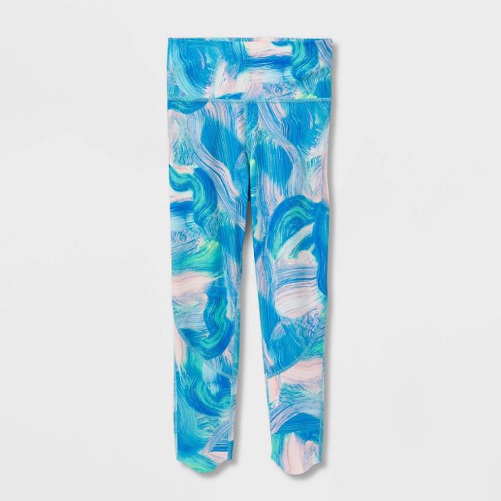 Girls' Performance Cropped Leggings - All In Motion Xs,
