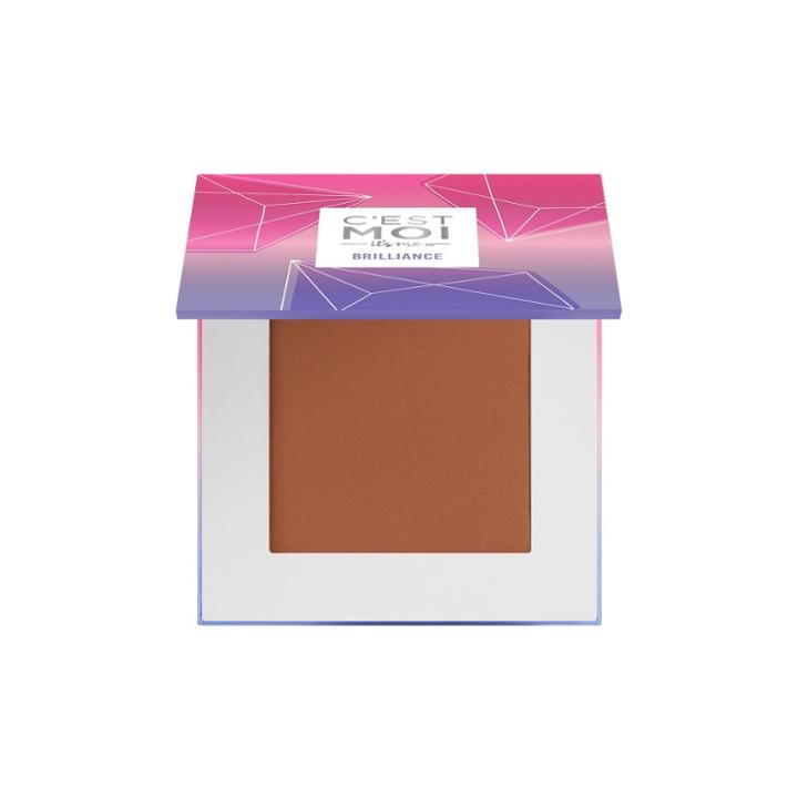 C'est Moi Brilliance Pressed Powder Foundation - Cocoa (brown)