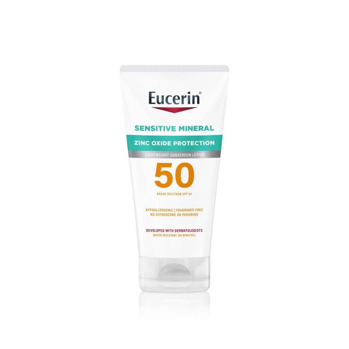 Eucerin Sensitive Mineral Sunscreen Lotion - Spf