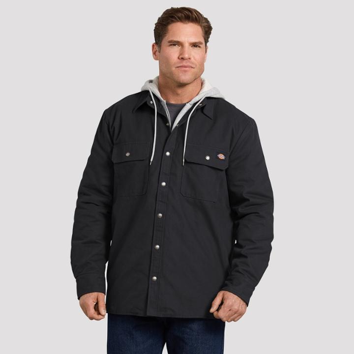 Dickies Men's Long Sleeve Jackets - Black