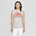 Women's Game Of Thrones House Targaryen Muscle Crewneck Tank Top (juniors') - Gray