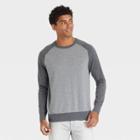 Men's Regular Fit Crewneck Pullover Sweater - Goodfellow & Co Heather Gray