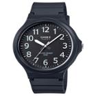 Casio Men's Super Easy Reader Watch, Black/white Dial - Mw240-1bv,