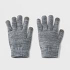 Women's Tech Touch Gloves - Wild Fable Medium Heather Gray