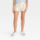 Girls' High-rise Cargo Shorts - Art Class