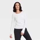 Women's Long Sleeve Seamless Top - All In Motion Cream
