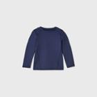 Toddler Boys' Long Sleeve Rash Guard Swim Shirt - Cat & Jack Navy