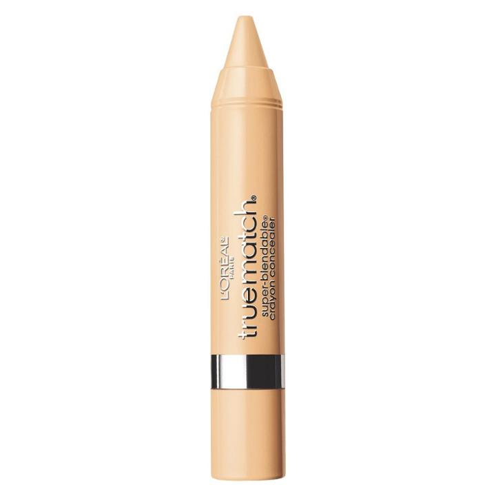 L'oreal Paris True Match Crayon Concealer W1-2-3 Fair/light Warm .1oz