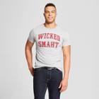 Men's Boston Wicked Smaht Short Sleeve Crew Neck T-shirt - Awake - Gray