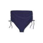 Maternity High-waist With Side-tie Brief Swim Bottom - Isabel Maternity By Ingrid & Isabel Navy Blue