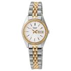 Women's Pulsar Functional Calendar Watch - Two Tone With White Dial - Pxx006,