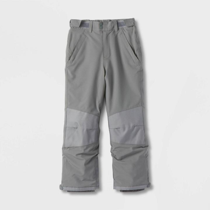 Kids' Sport Snow Pants With 3m Thinsulate Insulation - All In Motion Gray