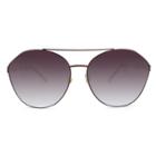 Target Women's Aviator Sunglasses With Wine Smoke Gradient Lens - A New Day Shiny Wine, Black