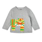 Toddler Tiger Print Long Sleeve T-shirt - Christian Robinson X Target Gray