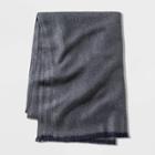 Men's Striped Acrylic Twill Woven Scarf - Goodfellow & Co Navy, Men's, Size: