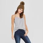 Women's Strappy Cami - Universal Thread Gray