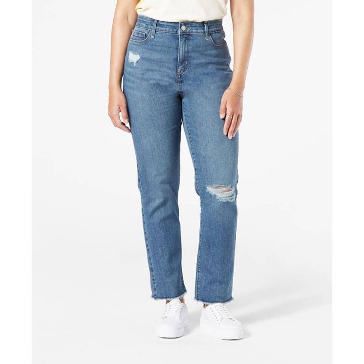 Denizen From Levi's Women's High-rise Sculpting Straight Jeans -