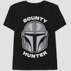 Men's Star Wars The Bounty Hunter Short Sleeve Graphic T-shirt - Black