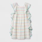 Girls' Woven Dress With Side Ruffle - Cat & Jack S,