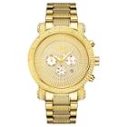 Men's Jbw Jb-8102-a Victor Japanese Movement Stainless Steel Real Diamond Watch - Gold, Pharoah Gold