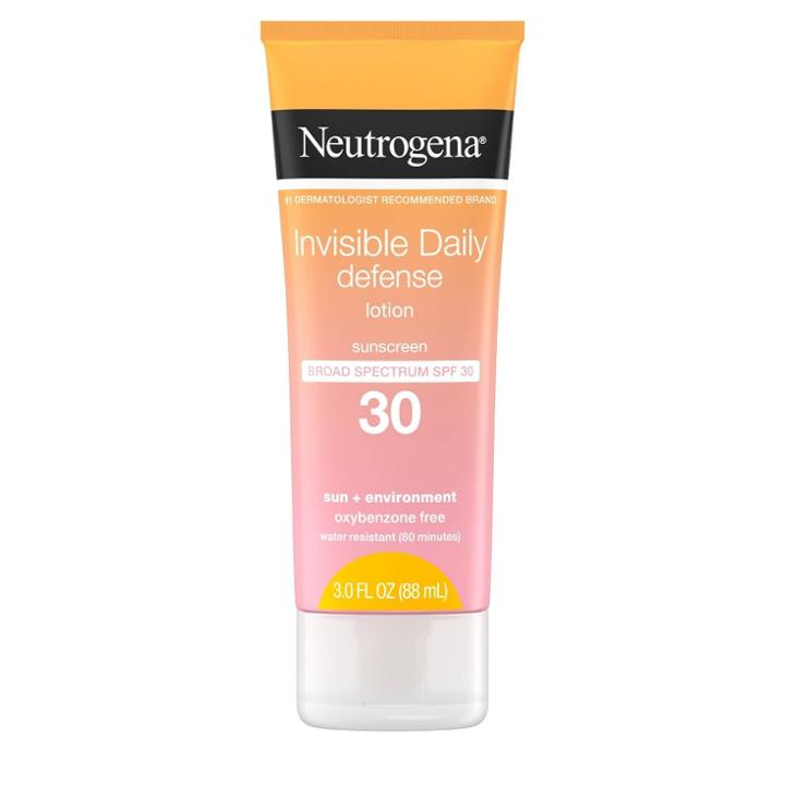 Neutrogena Invisible Daily Defense Sunscreen Lotion - Spf