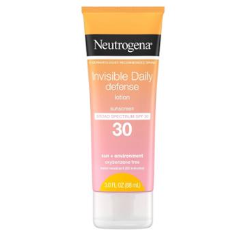 Neutrogena Invisible Daily Defense Sunscreen Lotion - Spf