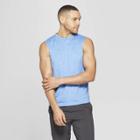 Men's Sleeveless Tech T-shirt - C9 Champion Blue Jay Heather