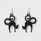 Target Black Cat Earrings - Black