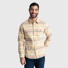 Men's United By Blue Natural Chambray Long Sleeve Button-down Shirt -